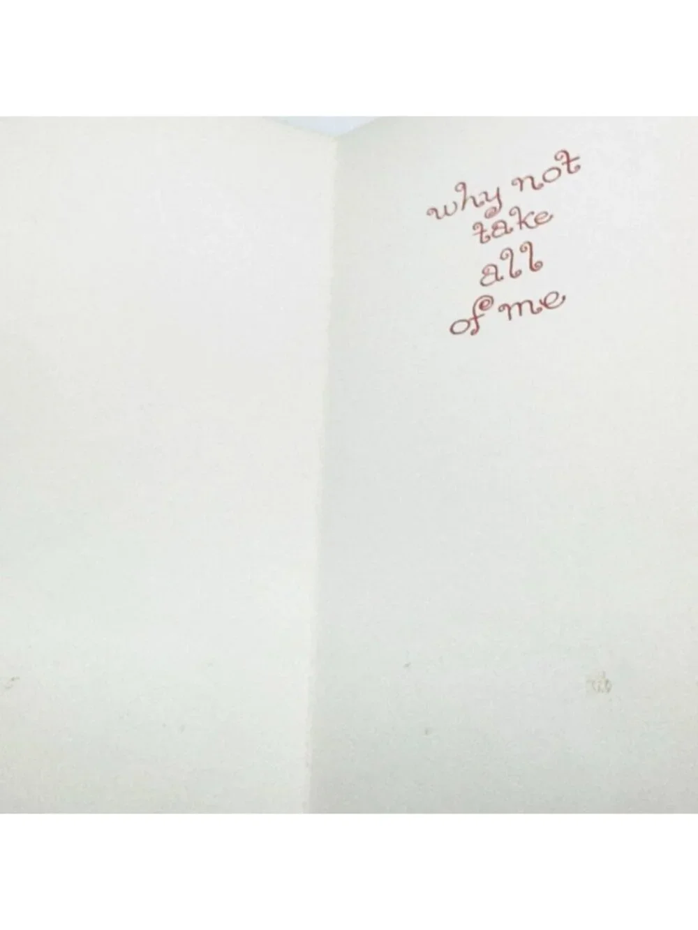 Vtg Chuck Gruen MCM Angel Valentines Greeting Card Envelope Gold Foil & Pink 60s